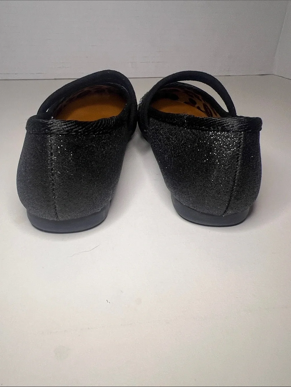 Hot Cakes Toddler Girls Lil Gusto Black Rhinestone Sparkly Dress Shoes Size 8M
